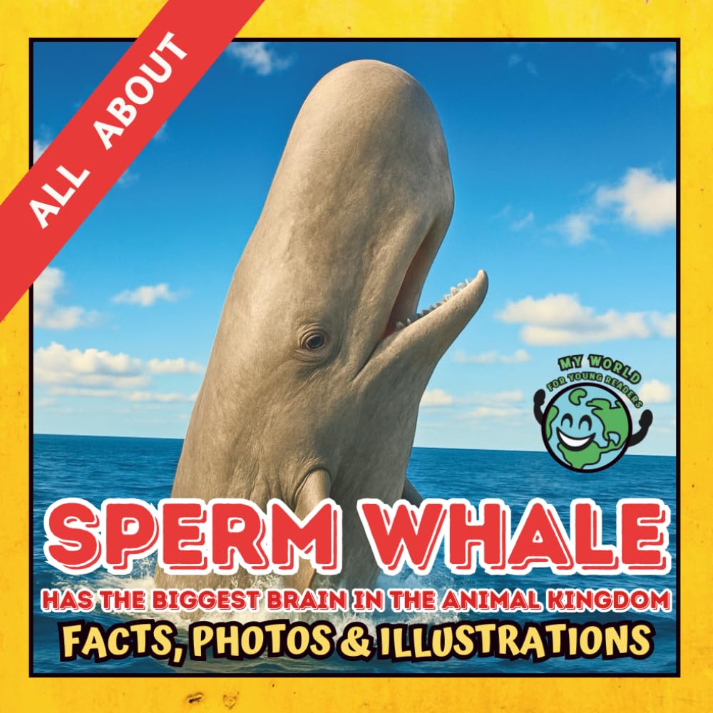 All about Sperm Whale | Facts, Photos and Illustrations: A Picture Book for Curious Children | Screen-Free Infotainment (MY WORLD for YOUNG READERS)