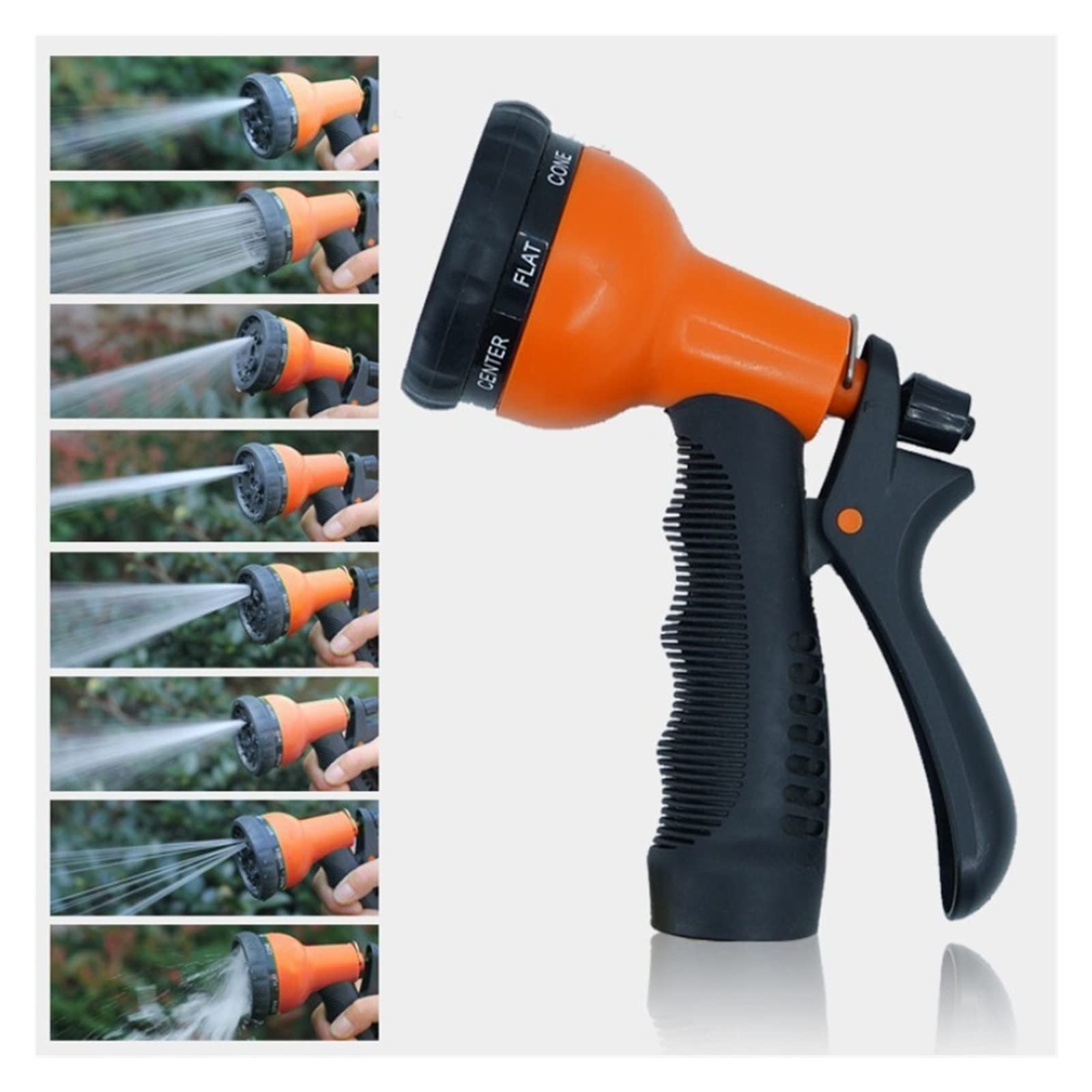 Manguera de riego de jardín Flexible, Lavadora de Coche de Alta presión portátil for Limpieza, Manguera de jardín Extensible, riego por Boquilla(Hose Set,125ft)