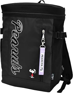 SNOOPY RE-PET Smart Box Backpack, Joe Cool/BK SPZ-3536, One Size