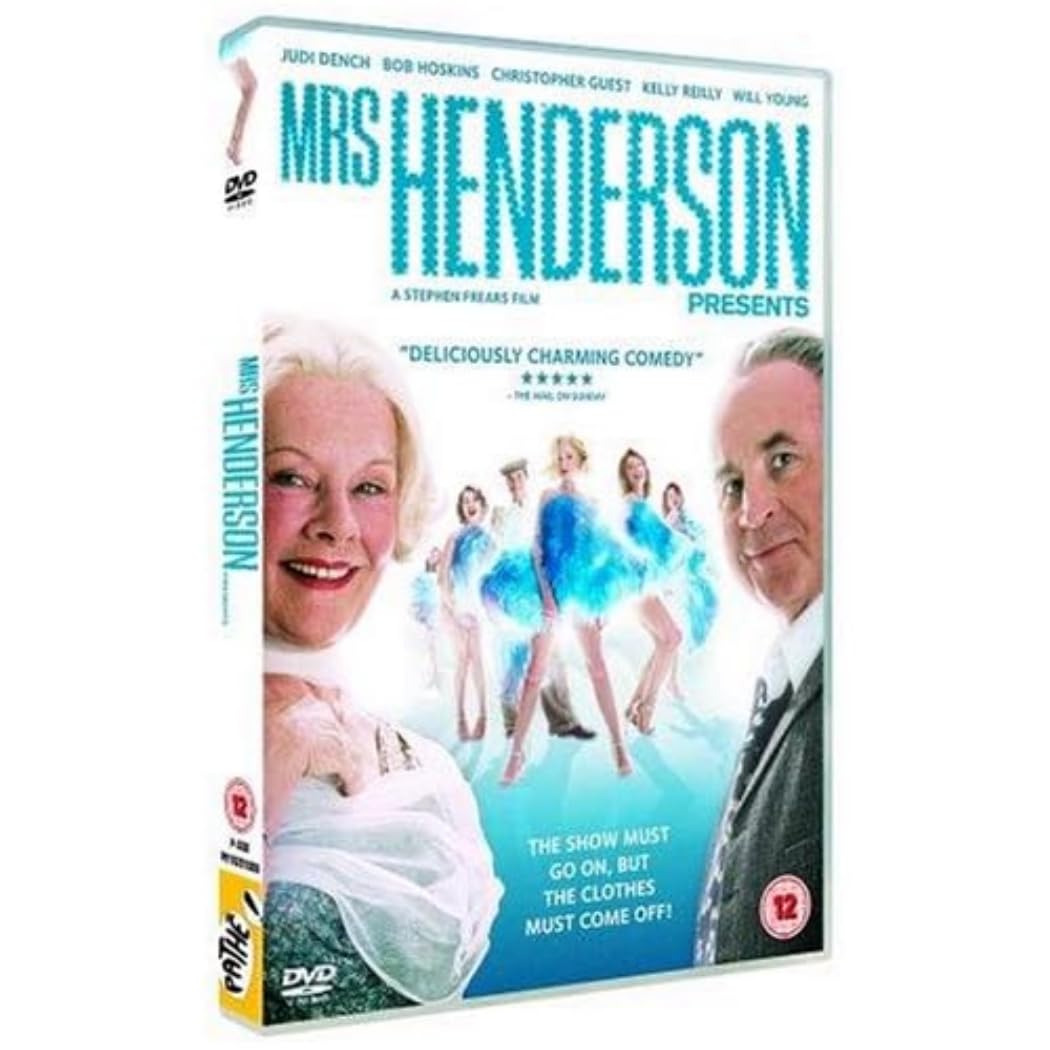 Mrs Henderson Presents DVD 2006 Judi Dench Bob Hoskins Stephen Frears Film