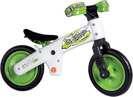 B-Bip - Bicicletta senza Pedali - per Bambini da 2 a 5 Anni, Peso Massimo  33 kg - Utilizzo all'Interno e all'Esterno - Verde e Nero : Giochi e  giocattoli