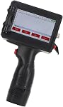 Handheld Inkjet Printer Gun, 4.3 Touch Screen Portable Inkjet Coder Printer Inkjet Label Printer, Printing Height 0.08 to 0.5in, for QRCode Barcode Batch Number-NO Ink Include