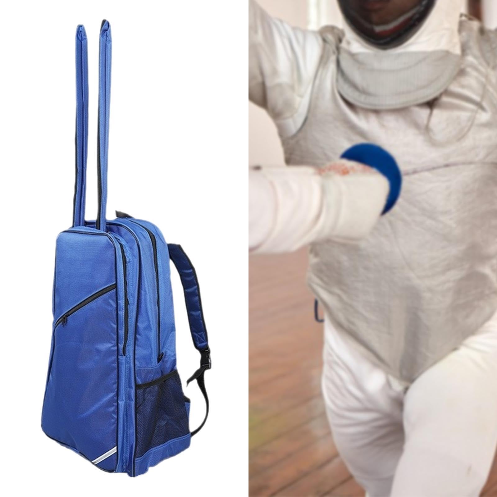 kowaku Bolsa de esgrima Mochila de esgrima con Correa de Hombro Ajustable Práctica Bolsa de Mano para Llevar