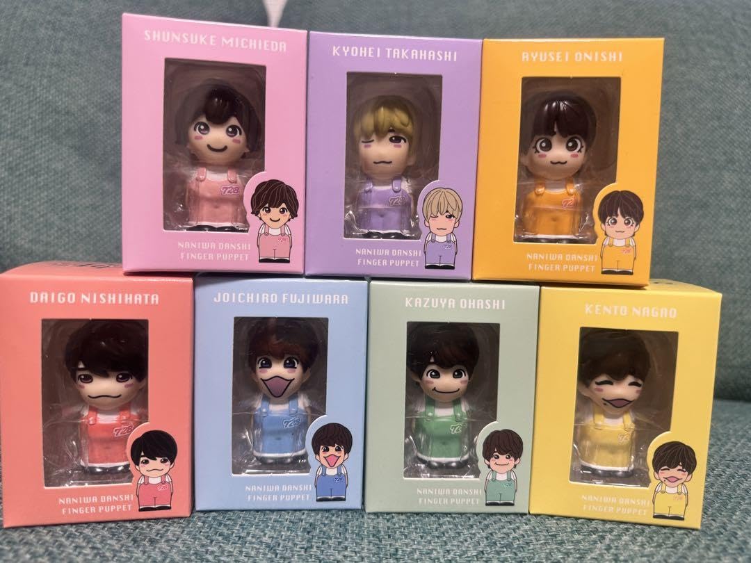 Amazon.co.jp: なにわ男子 LIVE 2024 +Alpha 指人形 7人 : おもちゃ