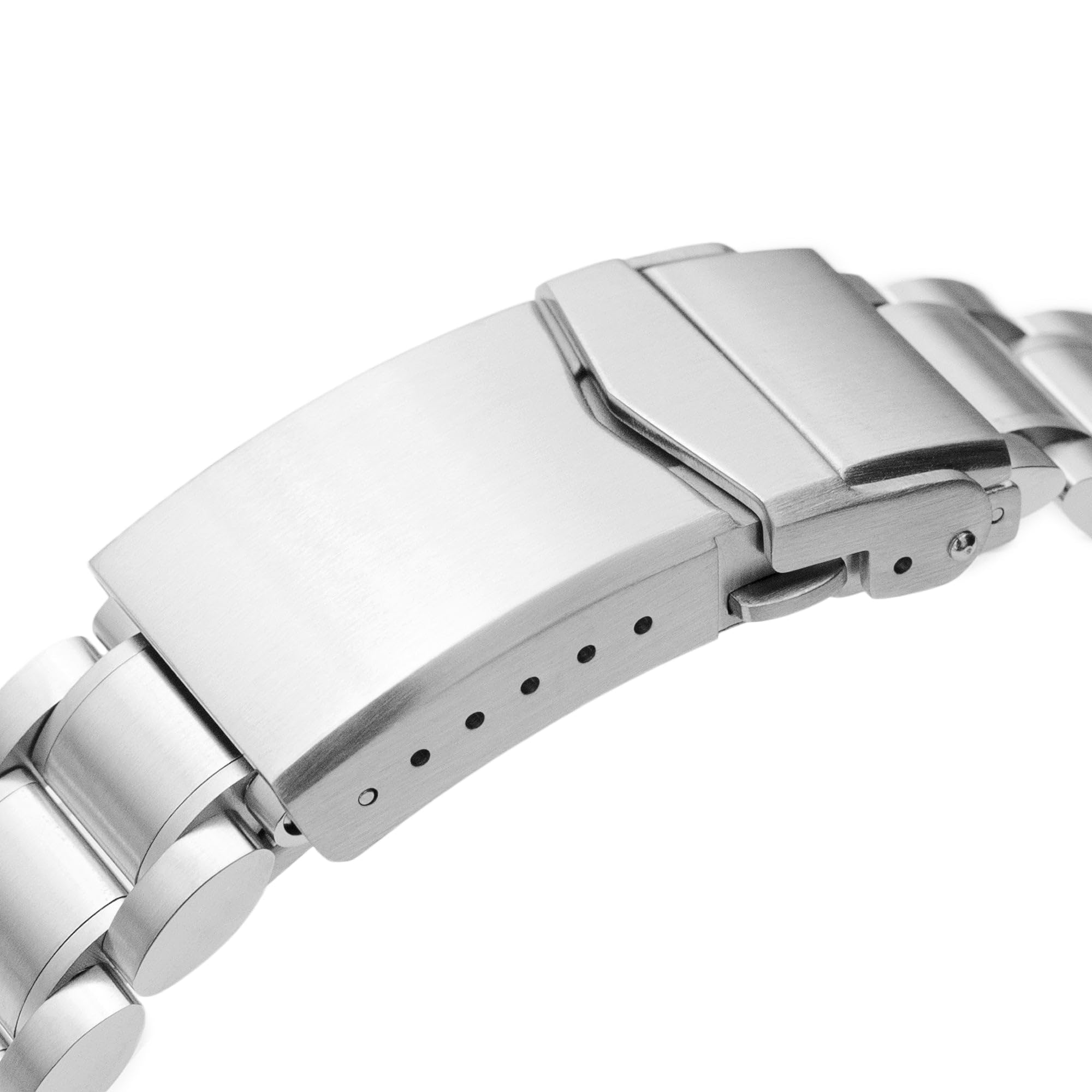 MiLTAT Bracelet de montre en métal à dégagement rapide 20 mm Extrémité droite (version sans outils), Man's size, Agate