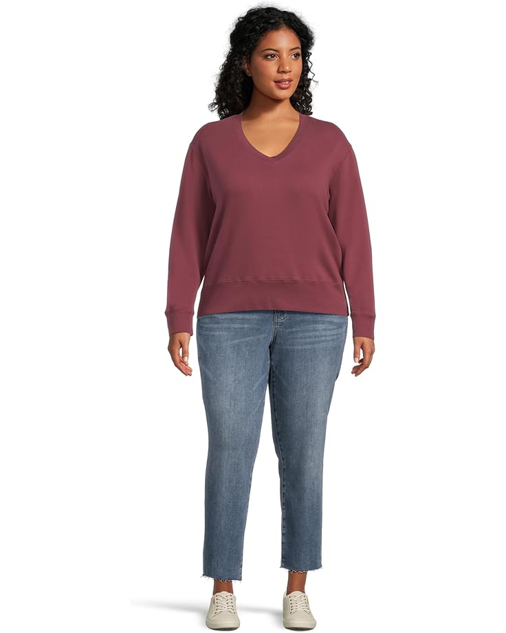 Mod-o-doc Long Sleeve Deep-v Neck Sweatshirt - #5 of 5