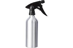iDesign Stainless Steel Spray Bottle - Sleek and Durable for Cleaning and Home Use