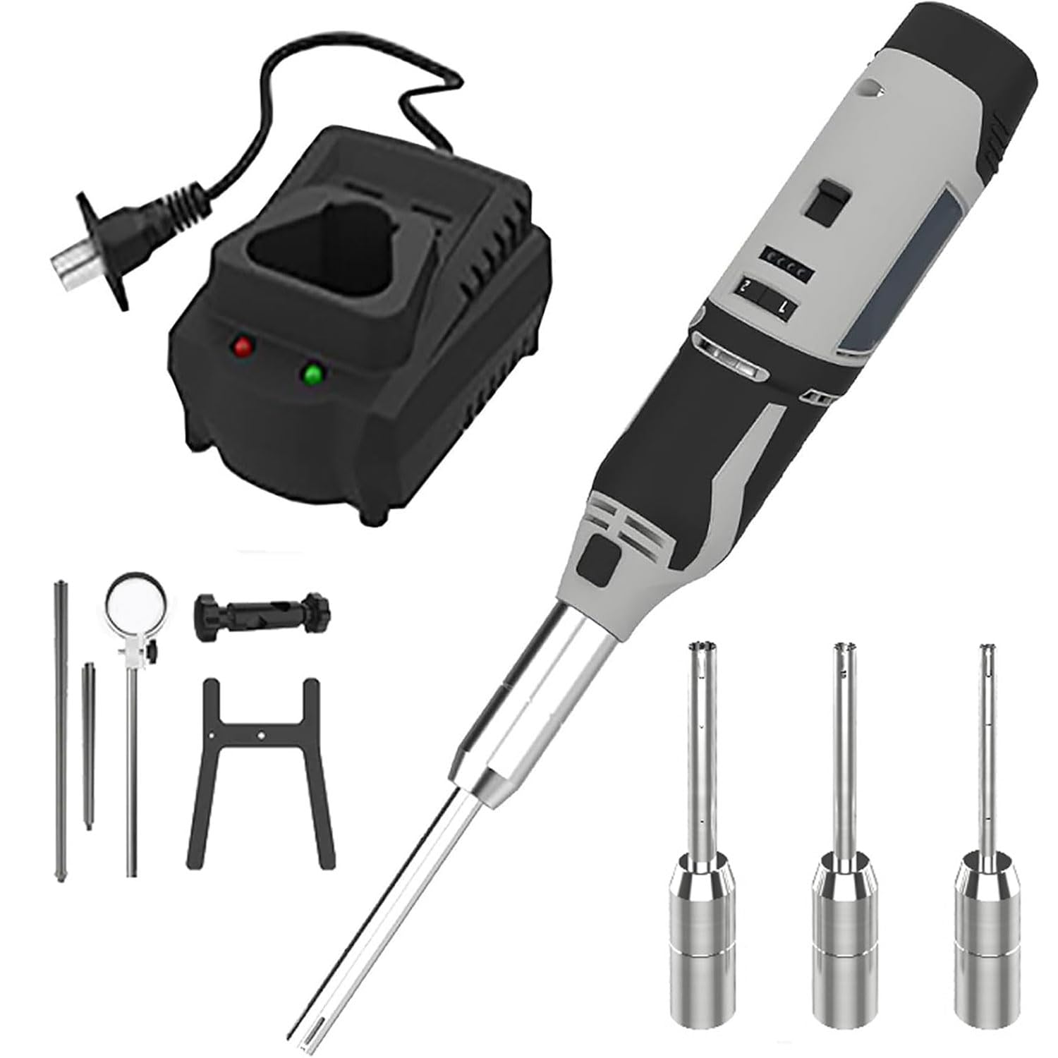 Homogeneizador de tejidos de células de laboratorio, homogeneizador de dispersión de alta velocidad de 0,5-250 ml con cabezales de trabajo de 6 mm/8 mm/10 mm y soporte en forma de H, regulación de