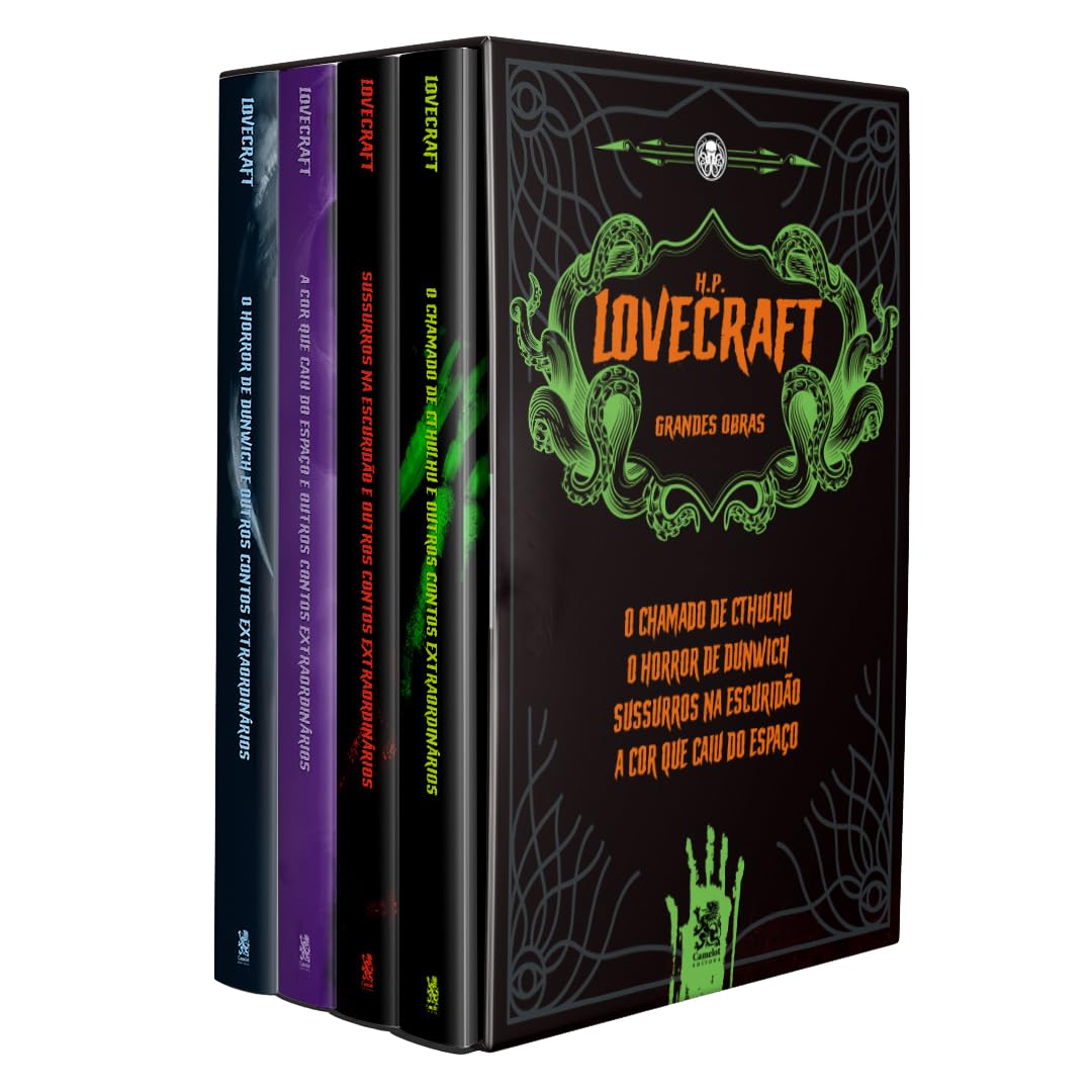 Grandes Obras de H.P Lovecraft | Box com 4 Livros | Amazon.com.br