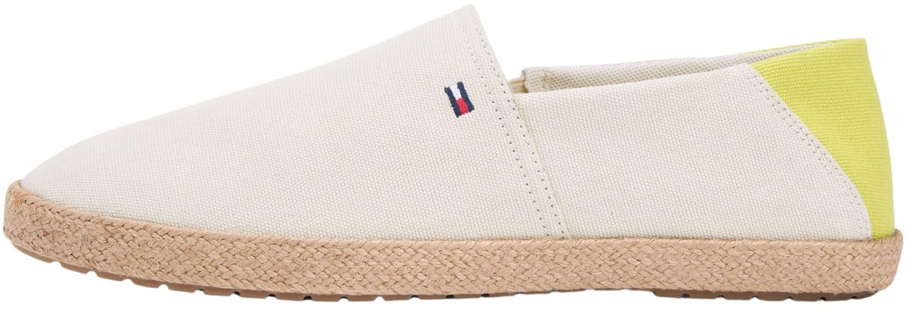 Tommy Hilfiger Men's Core Hilfiger Espadrille Textile FM0FM05792 Espadrilles, Beige (Classic Beige), 10.5