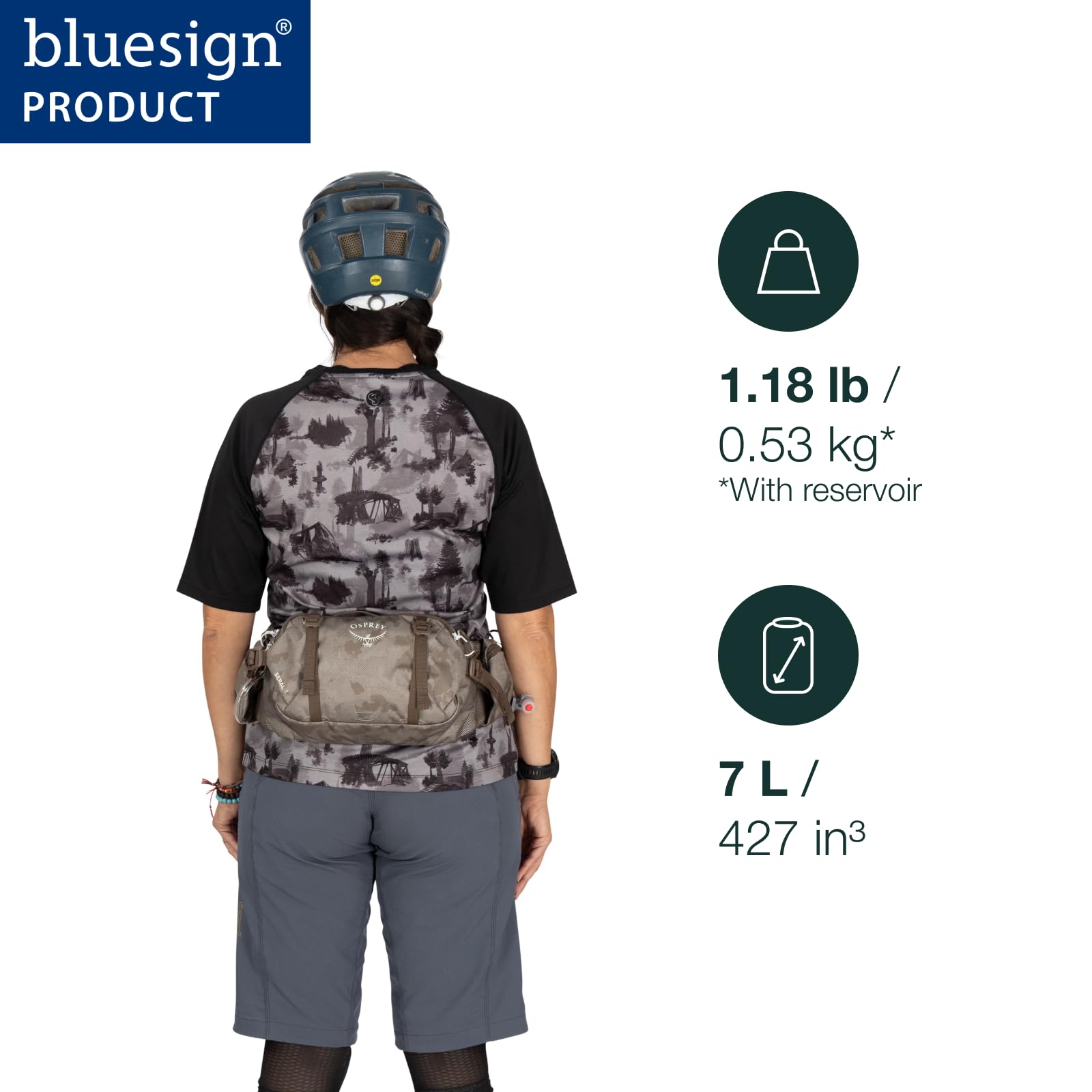 Osprey Seral 7 Zaino Multisport Unisex