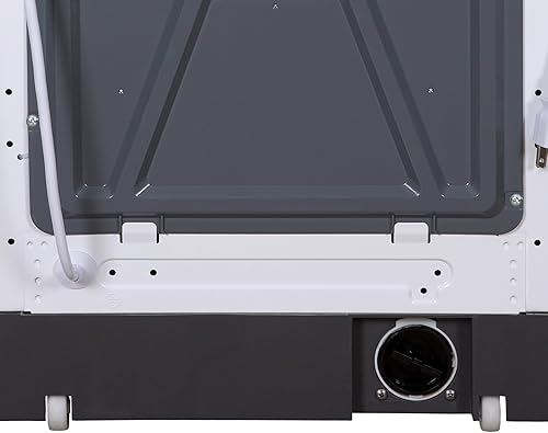 Miniatura 6 de Magic Chef Lavadora compacta de carga superior, mini lavadora de 1.7 pies cúbicos con pantalla LED, 6 ciclos, 3 niveles de agua y 3 ajustes de