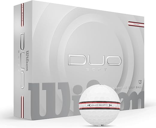 Wilson 2025 Duo Soft Golf Balls - 12 Ball Pack