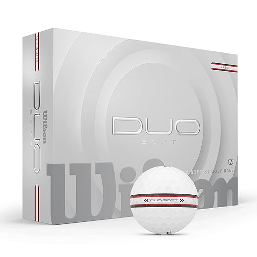 WILSON 2025 Duo Soft Golf Balls - 12 Balls
