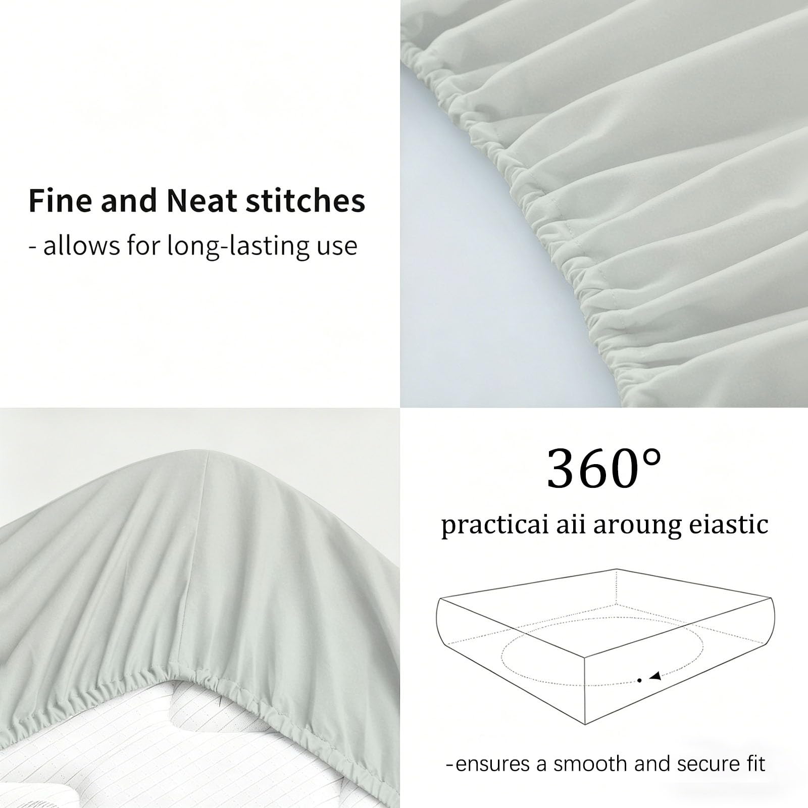 Sábana bajera ajustable de microfibra con somier, juego de sábanas de 140 x 200 cm para camping, autocaravana, silla de playa, sombrilla, impresión 3D, sábana bajera ajustable con 2 fundas de almohada