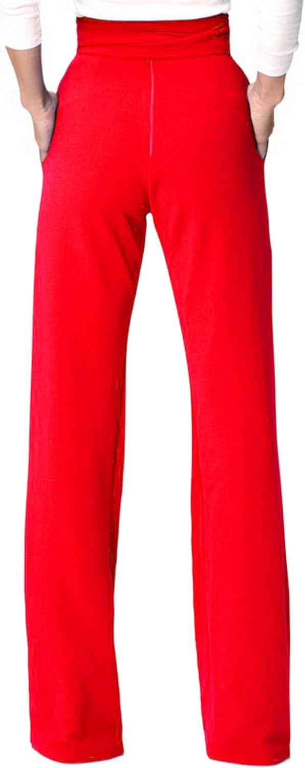 Lucuna Women's Dress Pants High Waisted Wide Leg Work Pants Slacks Office Business Casual Trousers - Image 3