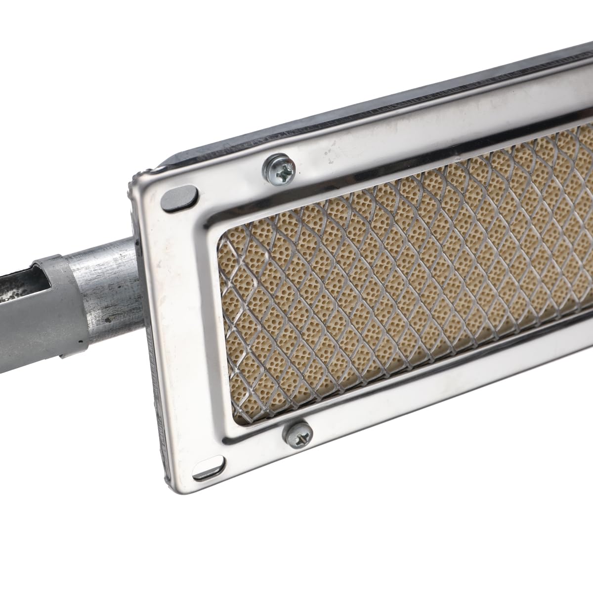 Bruciatore a Infrarossi per Barbecue a Gas | Riscaldamento Rapido in 3 Minuti, Struttura in Metallo e Ceramica, per Campeggio, Cucina Esterna e Uso Commerciale