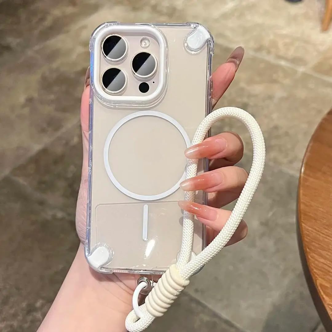 Coque iPhone 15 Plus magnétique pour les déplacements avec sa dragonne de sécurité - 7