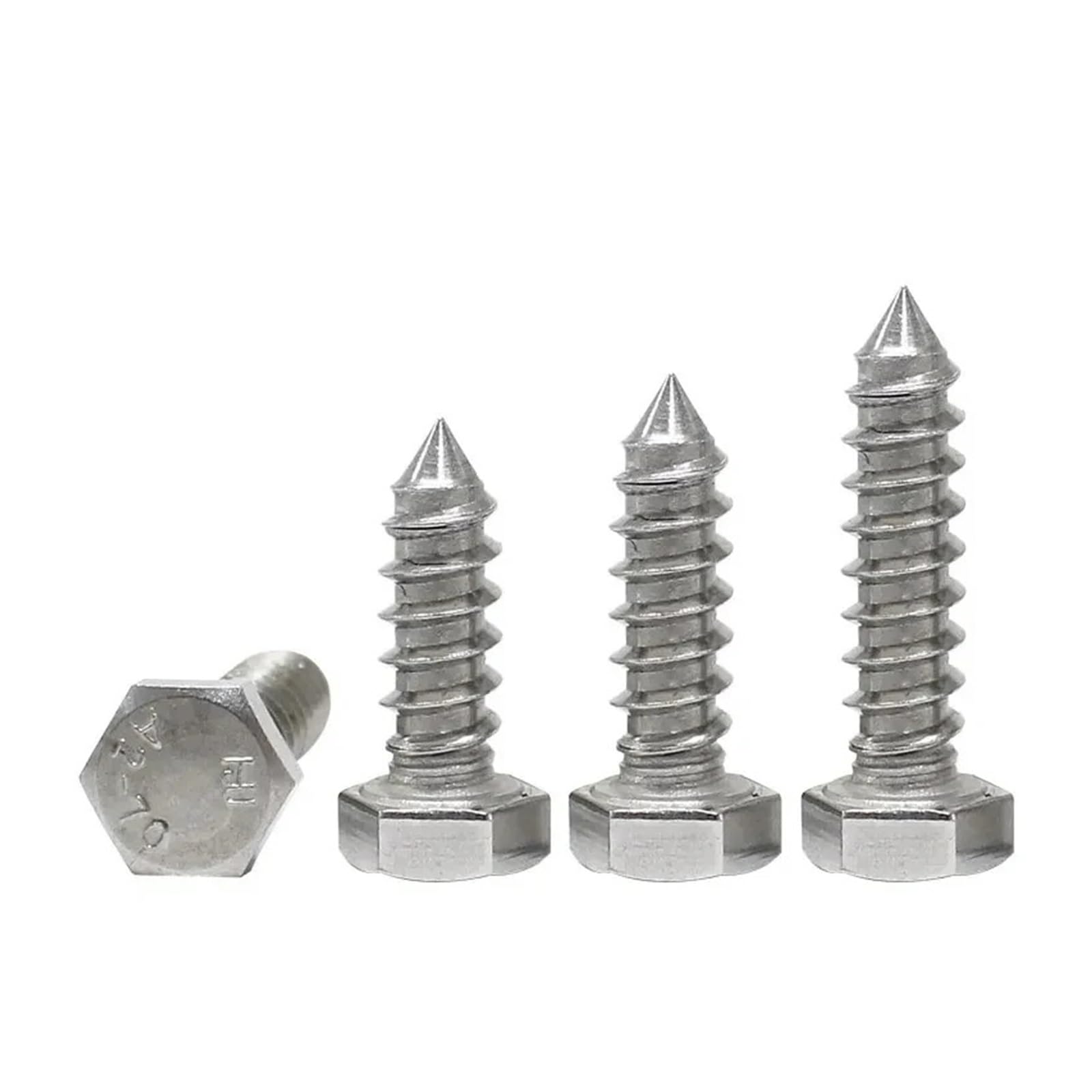 Tornillos For Madera M5-M12 DIN571 Inoxidable