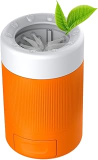 Dog Paw Cleaner Cup – Bärbar Paw Washer | Automatisk återanvändbar hundkopp med mjuk borste, husdjurstvätt för muddy paws efter promenader, trimningsverktyg för inomhus utomhus resor hundar,