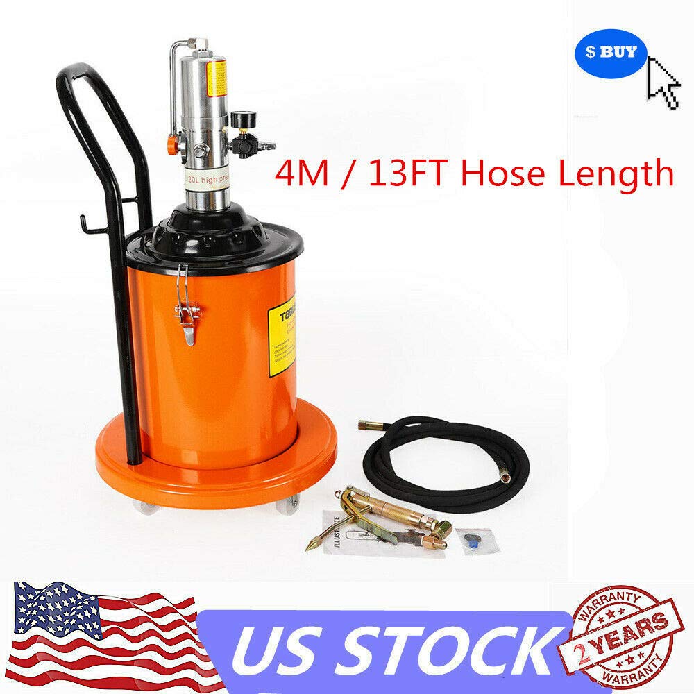 Buy DONNGYZ Grease Pump 0.85L Per Min Electric Grease Pump 20L Grease