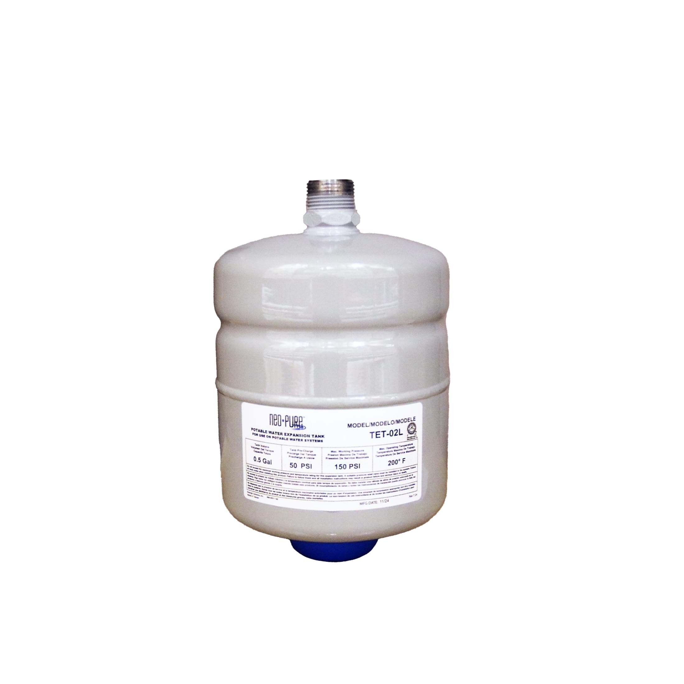 Neo-Pure 0.52 Gal Thermal Expansion Tank - 3/4