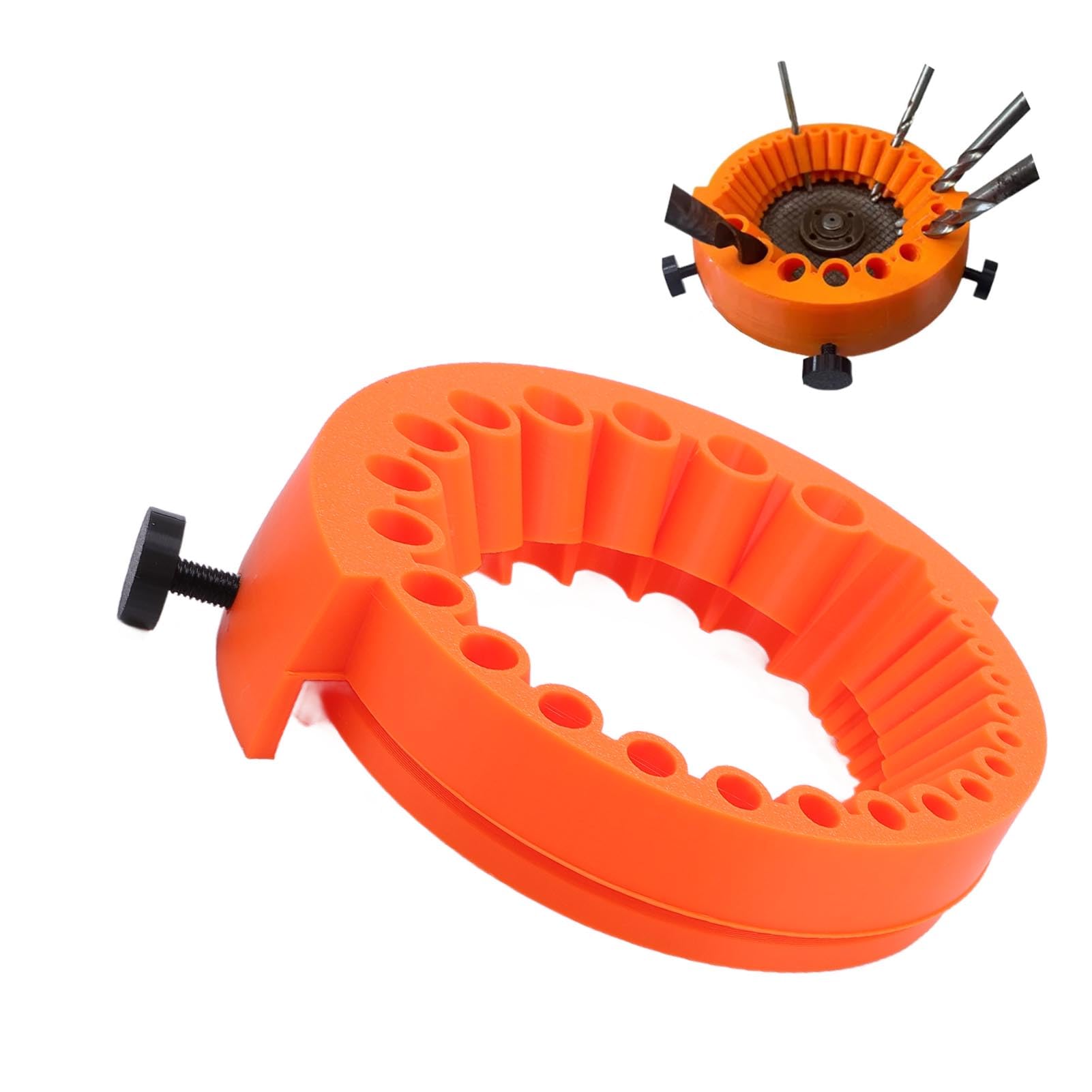 Jeffergarden Plantilla De Afilado De Brocas Para Amoladora Angular De 125 Mm Restaura Brocas Desafiladas De 2 A 13 Mm Para Una Perforación Mejorada Y Precisa