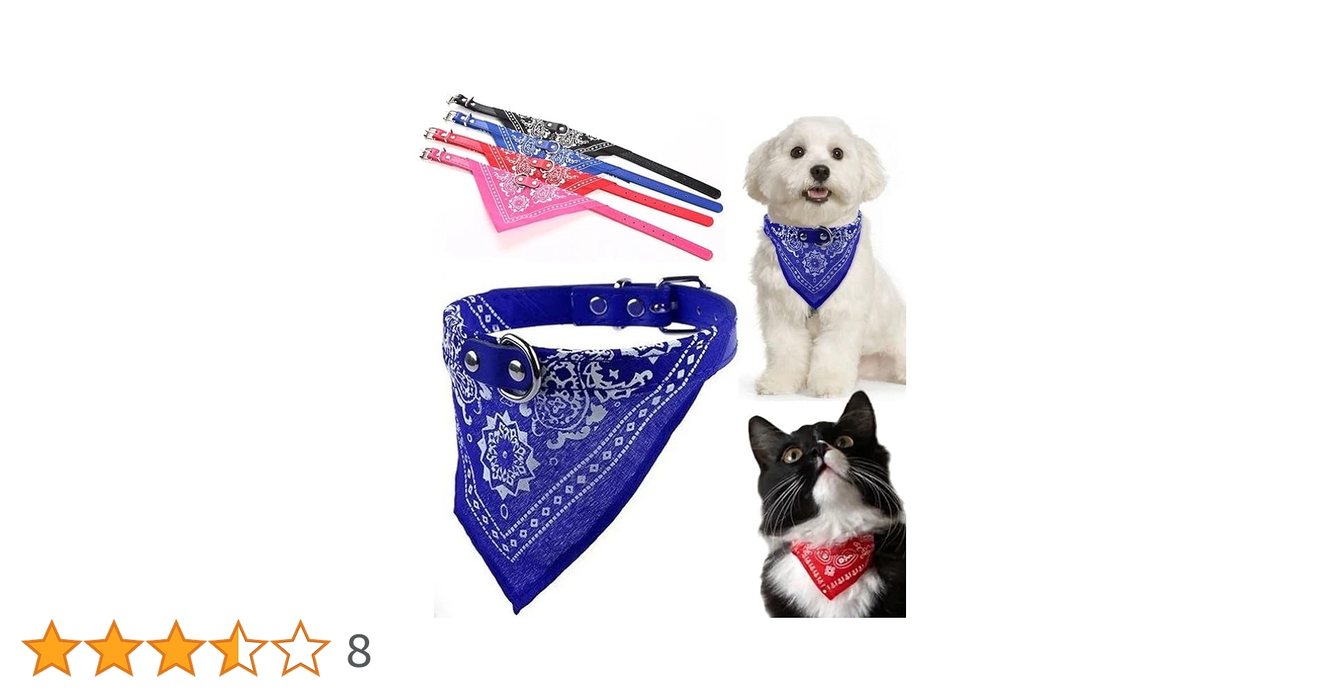 No.2960☘️ 犬猫用 バンダナ XXSサイズ ハワイアン ホヌブルー No.2960☘️ 犬猫用 バンダナ XXSサイズ ハワイアン ホヌブルー 猫