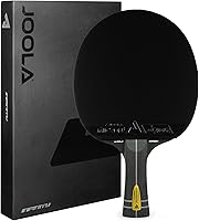 JOOLA Infinity Carbon ITTF Approved Ping Pong Paddle - Pro Speed, Spin & Control for Advanced Players - Ergonomic Table Tennis Racket, Black
