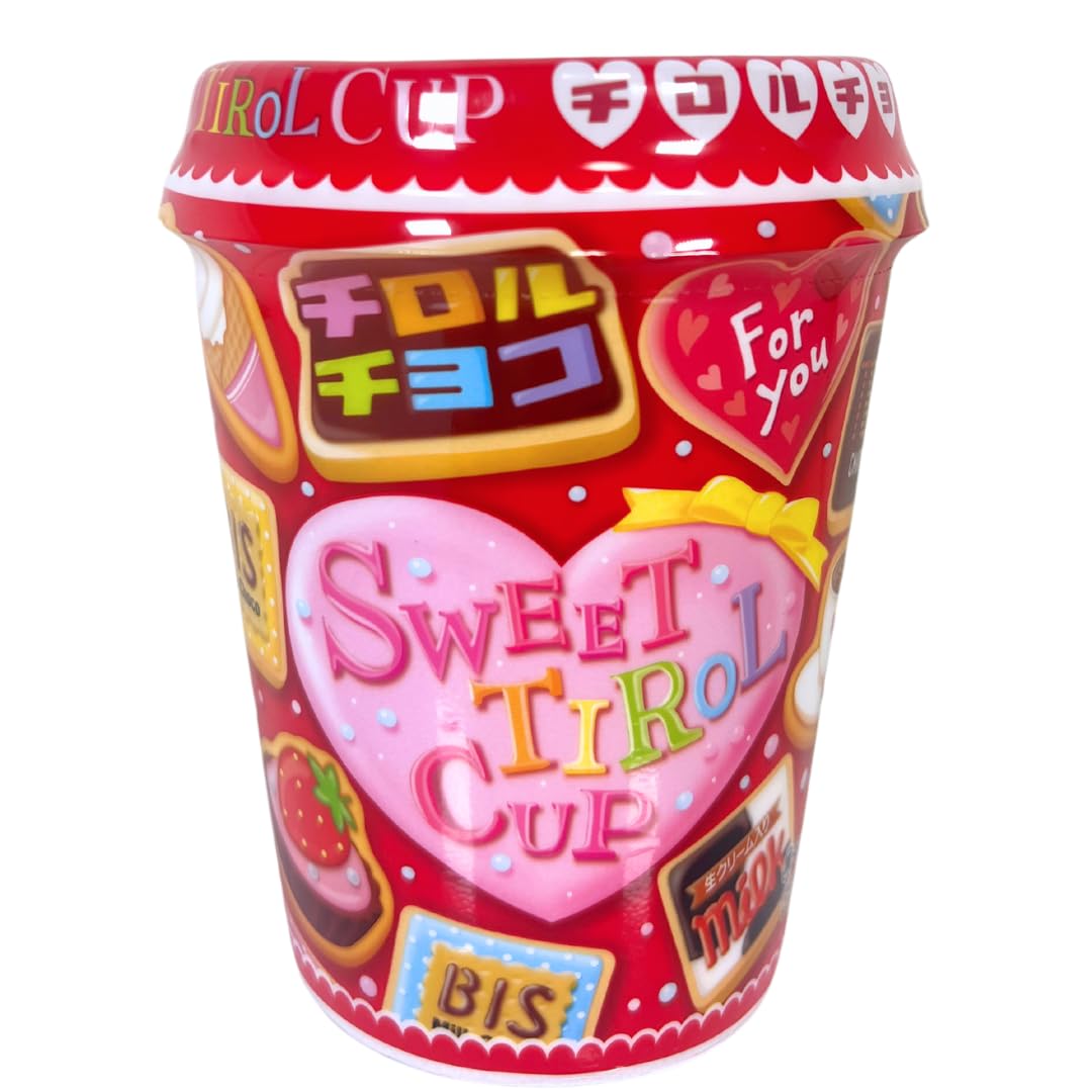 Amazon | チロルチョコ SWEET TIROL CUP 36個入×2カップ チロル
