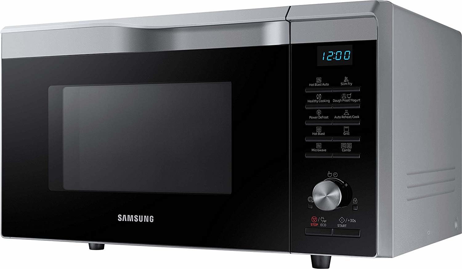 SAMSUNG - Microondas combinado 28l / Funci�n Slim Fry � / Tecnolog�a Speed Gourmet � / Plato giratorio 31,8 cm / Funci�n de parada de bandeja t