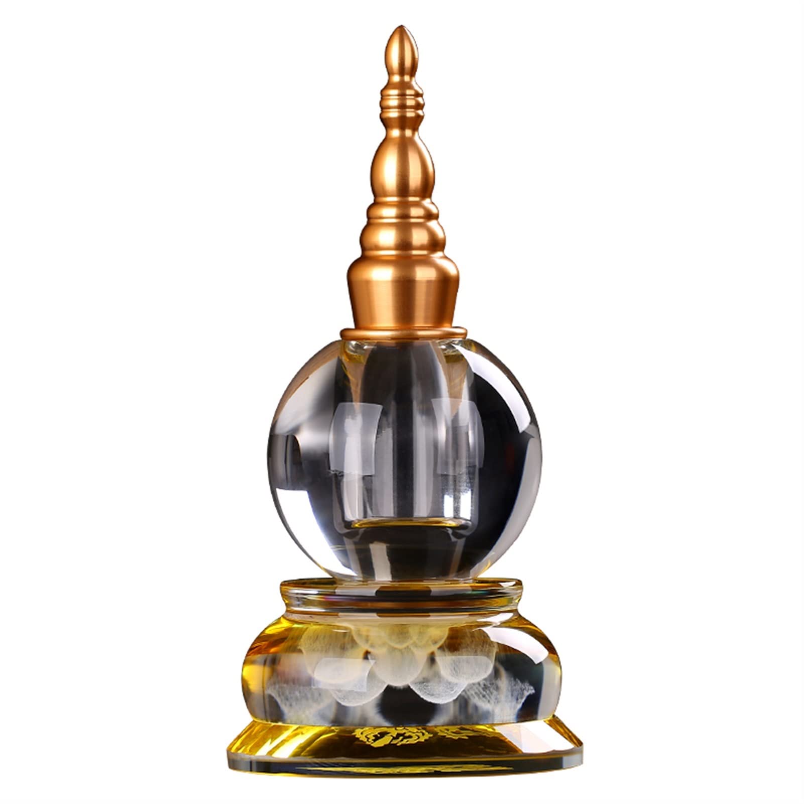 Buy Tibetan Buddhism Crystal Stupa Home Buddhist Hall to Support Relic