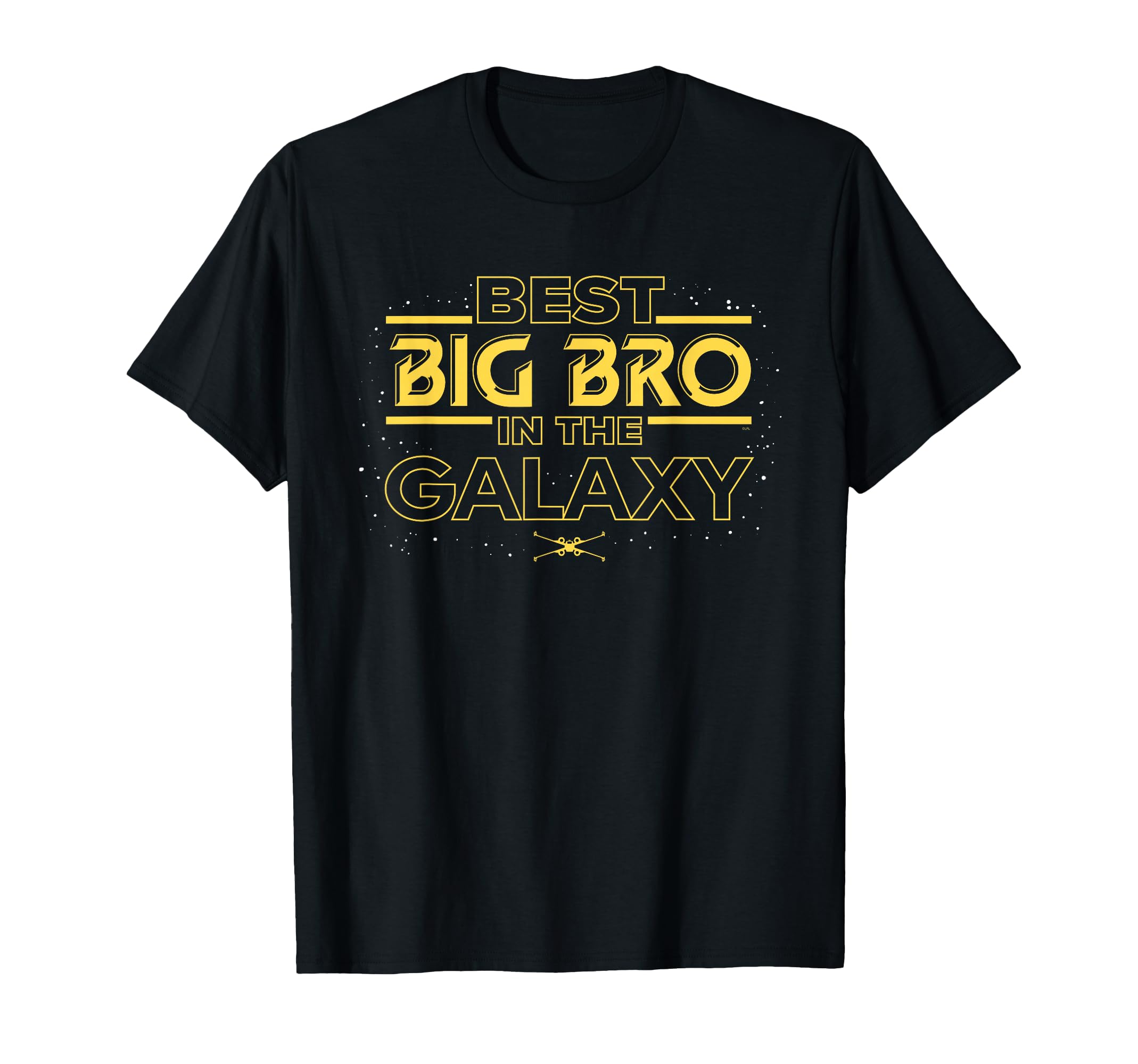 Star Wars Best Big Bro in the Galaxy Family Trip Birthday T-Shirt