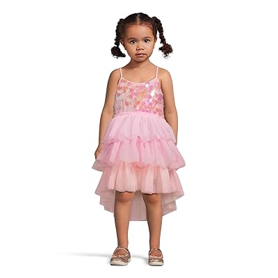 Lola and The Boys Rose Magic Paillette Dress (Toddler/Little Kid/Big Kid) Girl