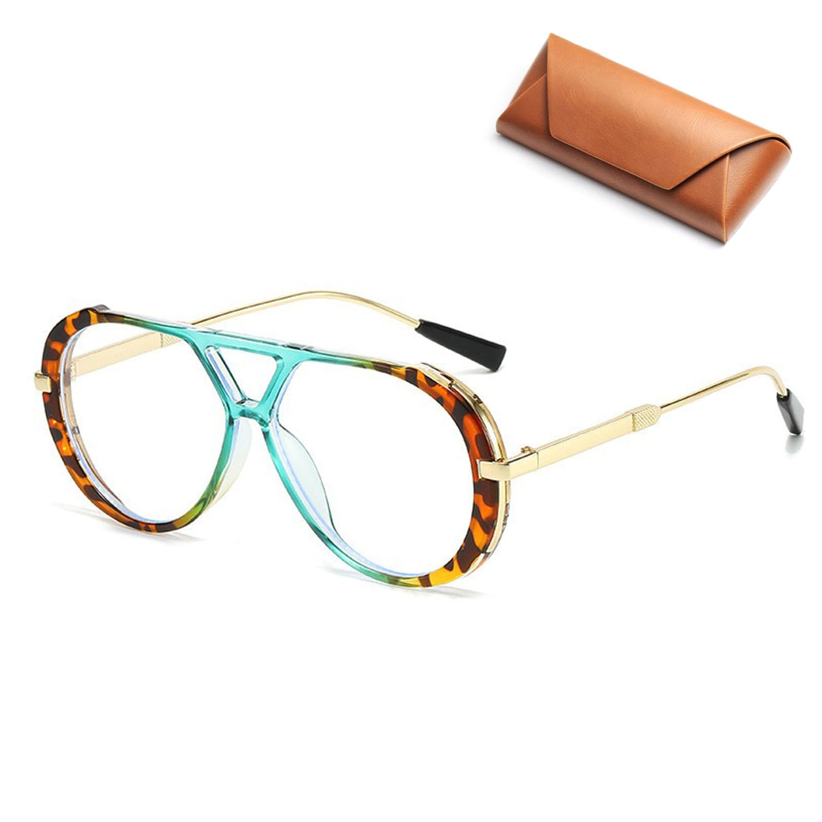 2025 New Oversized Sunglasses for Women Men Retro Trendy Sun Glasses Big Large Fashion Vintage Shades (F)