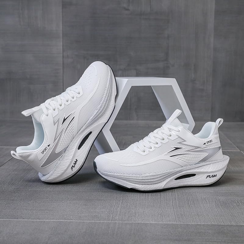 Women's Fashionable Mesh Breathable Low-Top Running Shoes with Thick Soles, Lightweight Casual Sports Shoes Suitable for Daily Walking and Playing Ball3