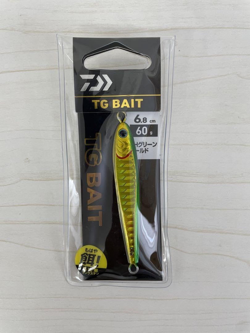 TGベイト 60g グリーンゴールド 5個セット