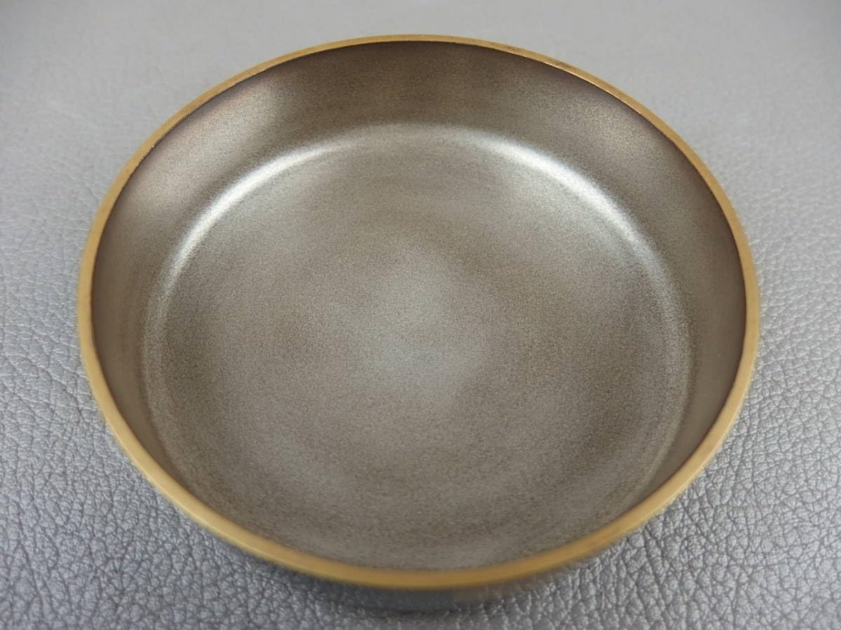Amazon.co.jp: 【骨董茶道具】輪島塗若島孝雄茶桐蒔絵平棗銀溜eo065tl