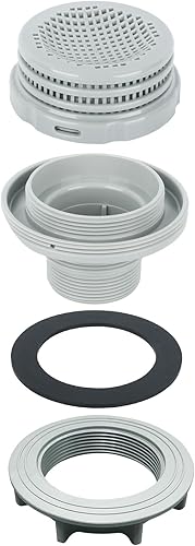 10746 (juego de 4 piezas) Colador para piezas de repuesto de piscina Intex, incluye piezas de filtro grande para piscina 10744 10256 10255 conector