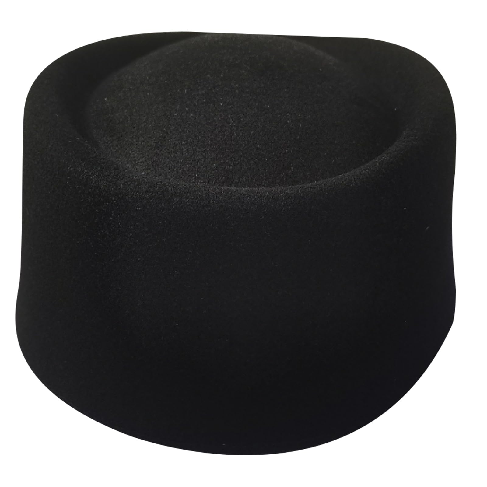 YIBOZI Pillbox Hat,Pillbox Hat Top Hat Millinery Fascinator Base Hat For Women Casual Wear Western Fedoras Hostesses Wear