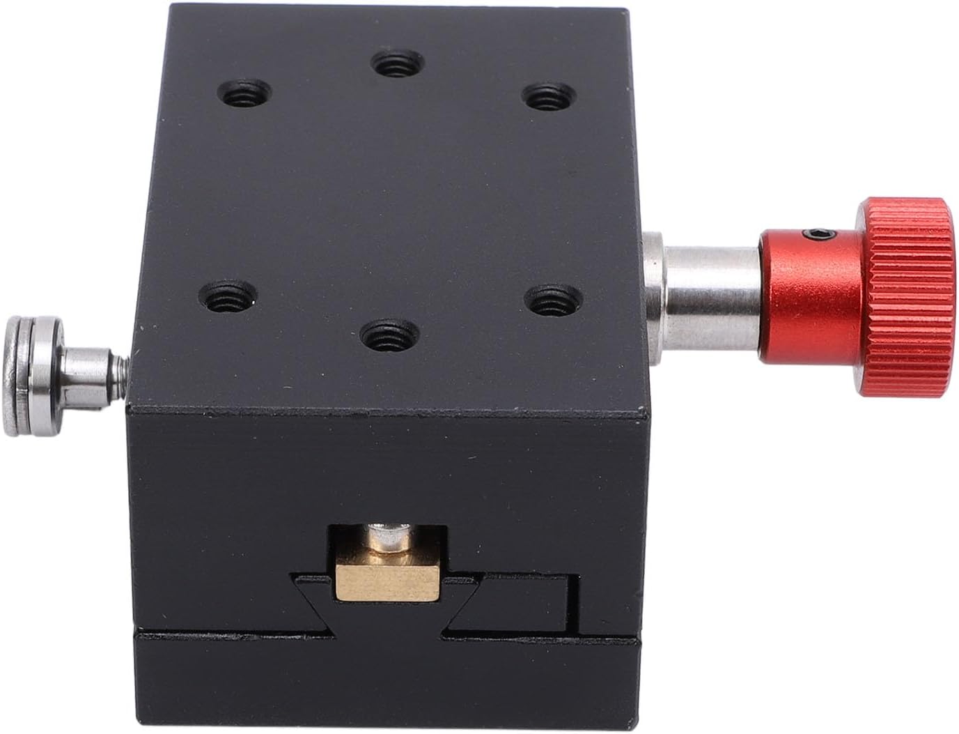 Aluminum Alloy X Axes Linear Stage,X Axes Displacement Platform 40mm Stroke Gears Linear Bearings Linear Roller Bearings Z Linear Stage