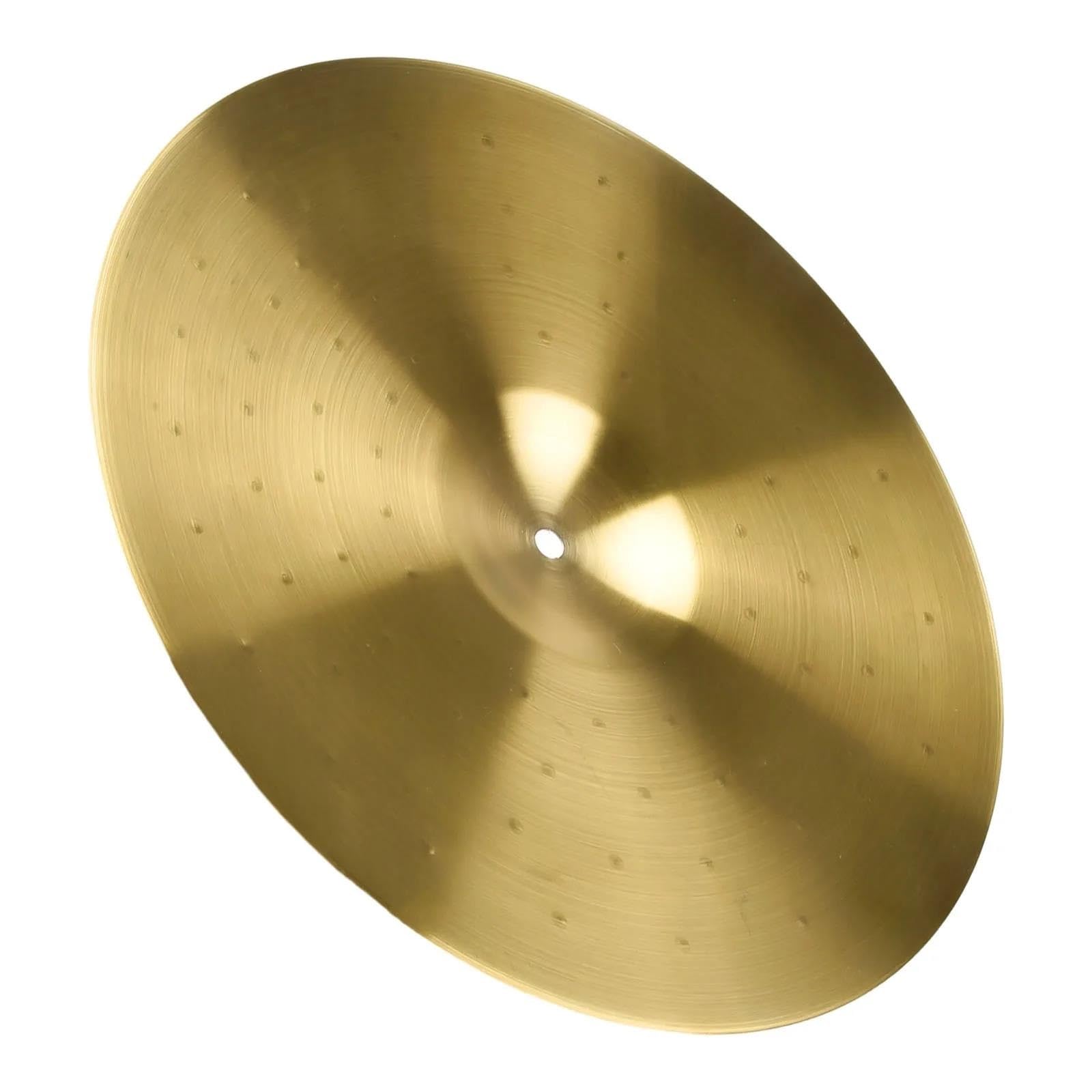 Anfänger Becken 14-16 Zoll Trommel Messing Becken Percussion Splash Crash Hi-Hat Jazz Drum Becken Musical Instrument Teile Drum Set Becken(16)