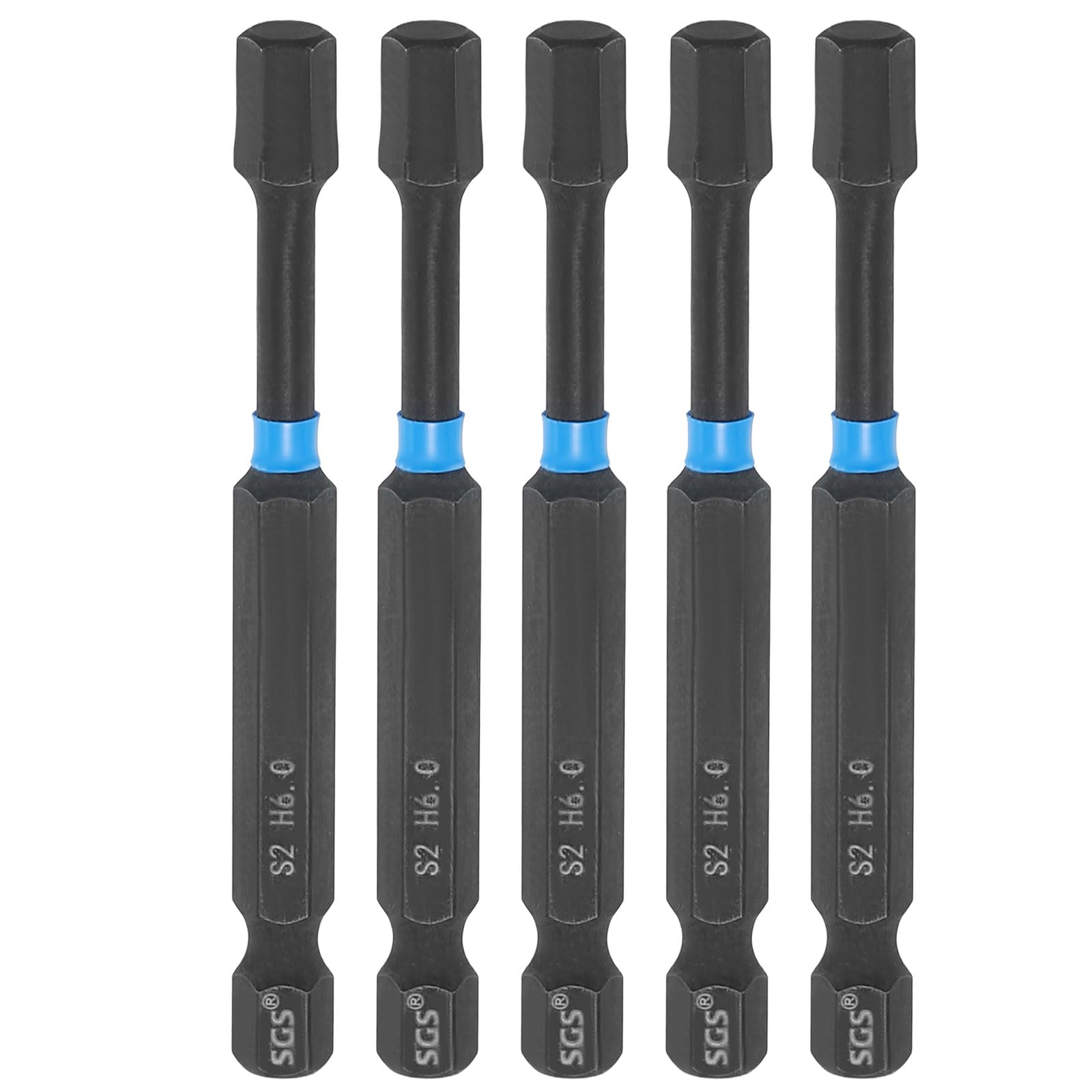 Brocas de cabeza hexagonal H6 de 75 mm para instalar muebles y reparar motores