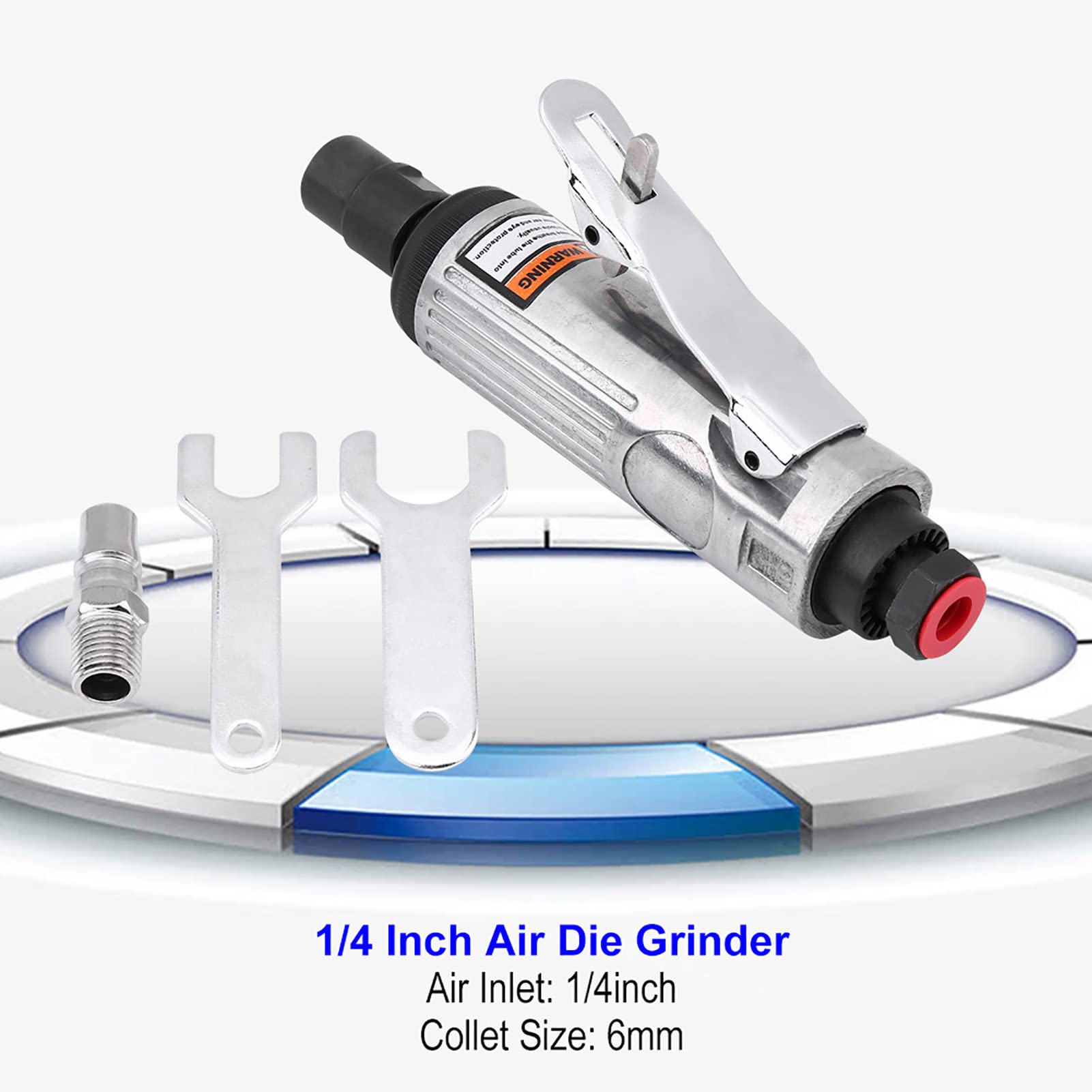 Car Air Die Grinder Pneumatic Grinding Kit Tool Grinders & Polishers-Die