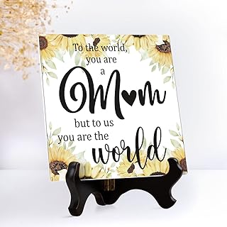 Mum Birthday Gifts, Gifts for Mum - Engraved Acrylic Plaque, Birthday Gifts for Mum, Mum Gifts, Gifts for Mum on Her Birthday, Presents for Mum