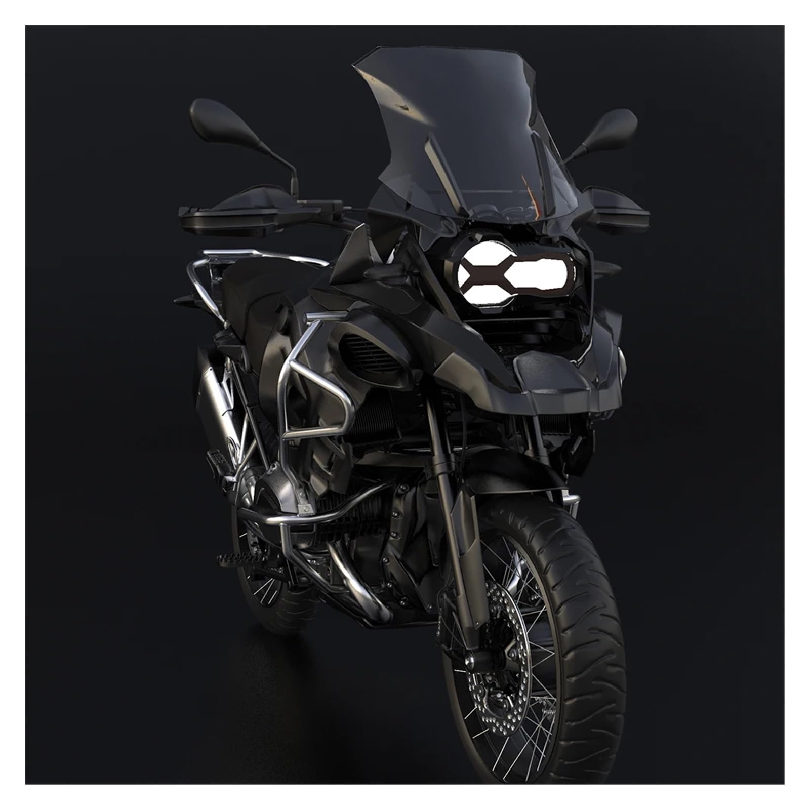 Carbon Look Rahmen-Schutz Für BMW R1200GS/R1250GS - ABS Schutzpaneel Für Motorrad Seitenteile