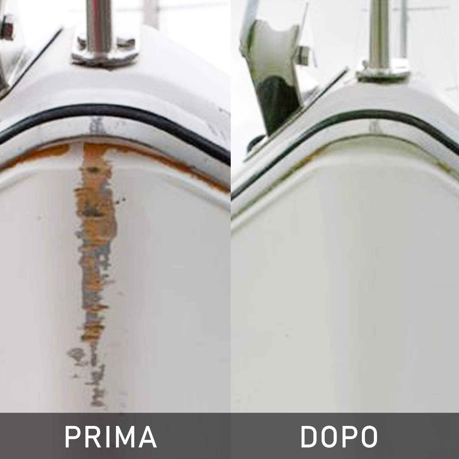 Gelcoat paraffinato bianco bicomponente con catalizzatore 5 kg per nautica barche stampi camper | con catalizzatore 5 kg per nautica barche stampi camper