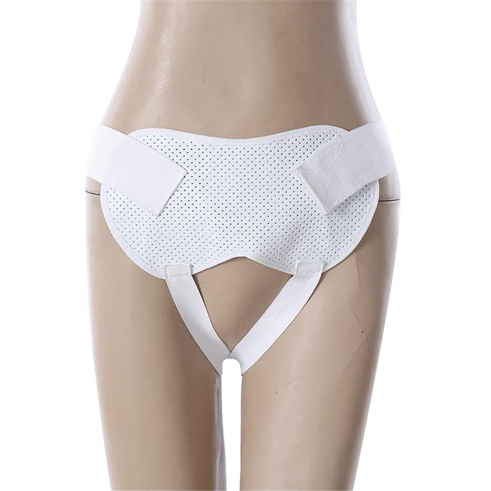 Cinturón para hernia inguinal ajustable CUSMA que alivia el dolor doble o simple