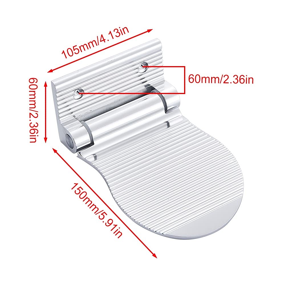 Reposapiés para Ducha, Pedestal para Baño, Pedal Antideslizante Plegable para Mujeres Mayores