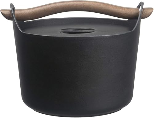 Iittala Sarpaneva Cacerola de hierro fundido Negro